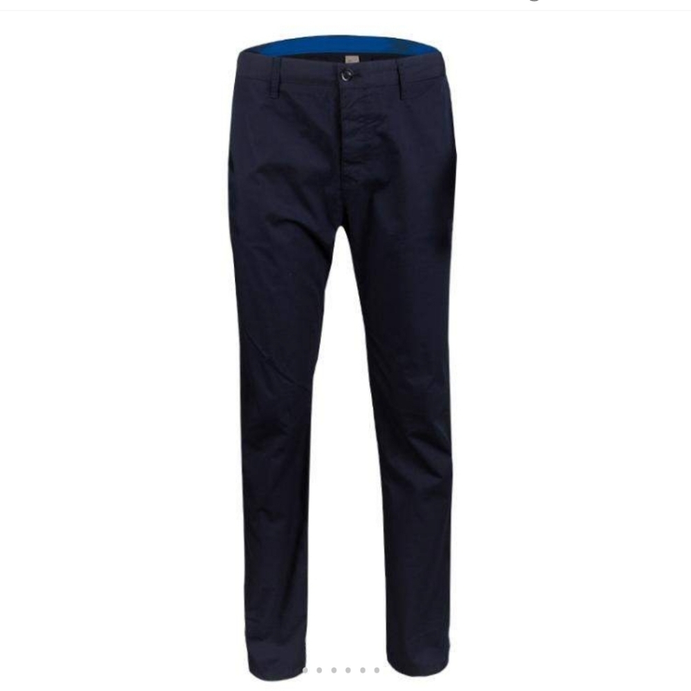 Burberry Brit Mens Navy Cotton Khaki Pants 34